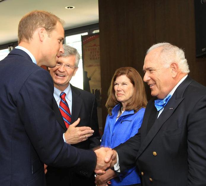 Joe Czyzyk Meets Prince William