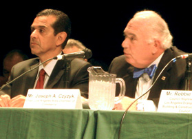 Joseph Czyzyk joined a panel