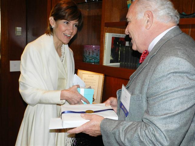 Joe Czyzyk, Chairman & CEO of Mercury Air Group and the U.S. Chief of Protocol Capricia Penavic Marshall