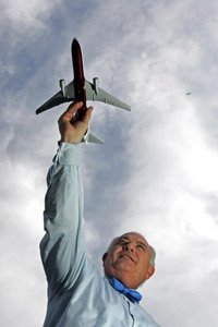 Joe Czyzyk outside his office